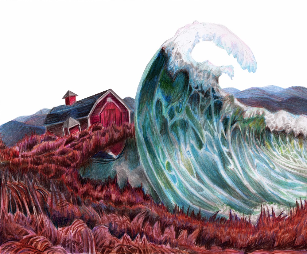 'Lettie Hempstock's Ocean', by Laura Beckman